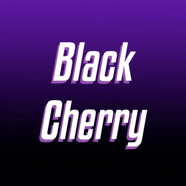 Black cherry e liquid