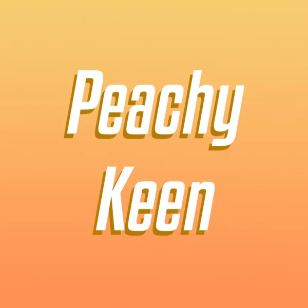 Peachy keen e liquid